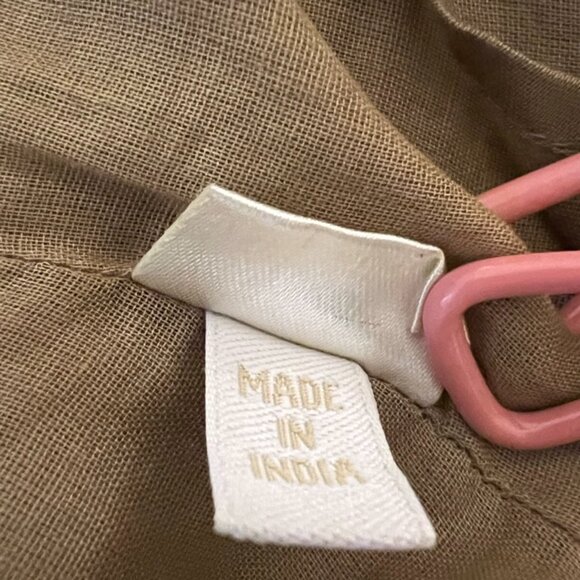 British India Classics Embroidered and Embellished Short Sleeve Top, Small - Picture 9 of 9